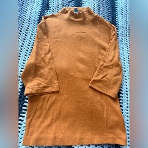 Express Orange Short Sleeve Tee